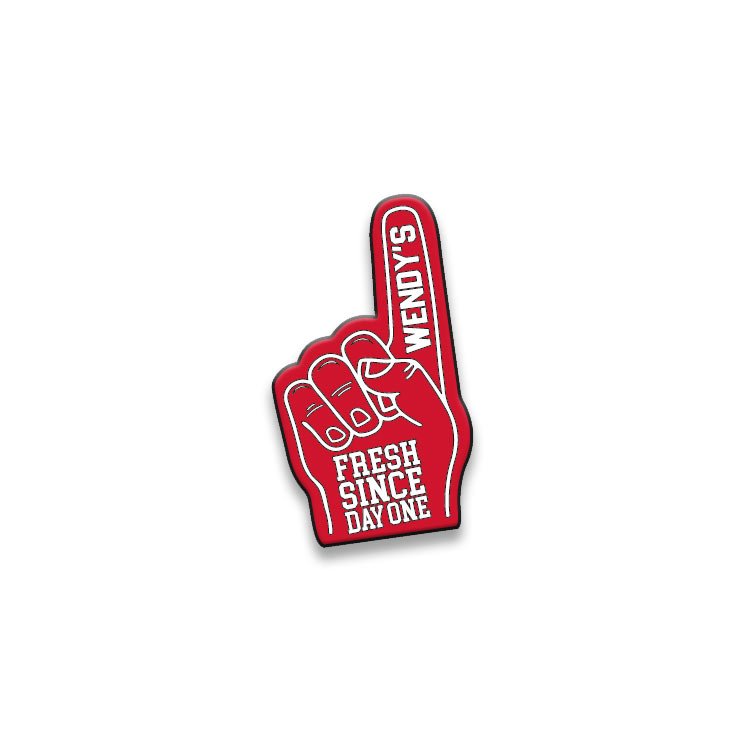 [LP1687] Fresh Foam Finger Lapel Pin