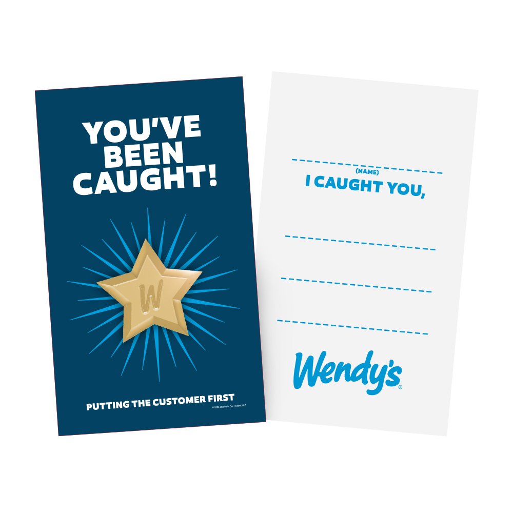 [LP1709] The Customer Impact Award Lapel Pin w/ Card